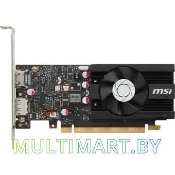 Видеокарта MSI GeForce GT 1030 LP OC 2GB GDDR5 (GT 1030 2G LP OC)